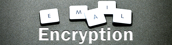 text reading email encryption