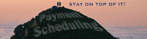 Stay on Top of it! Payment Scheduling