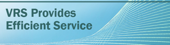 VRS provides efficient service.